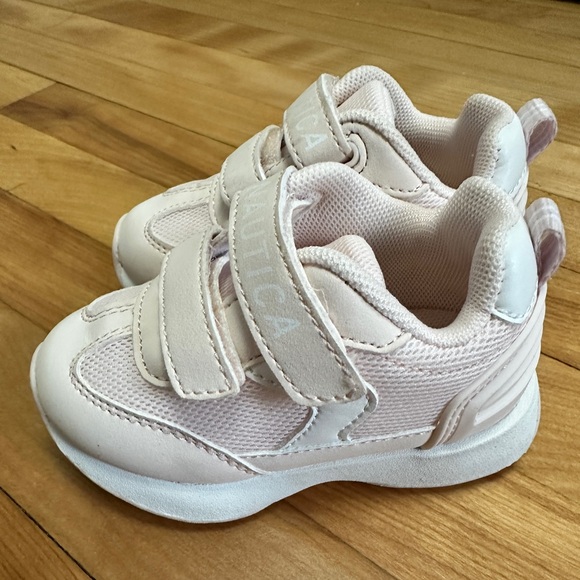 Blush Baby Girl Pink Nautica Sneakers SIZE 5 - Picture 4 of 7